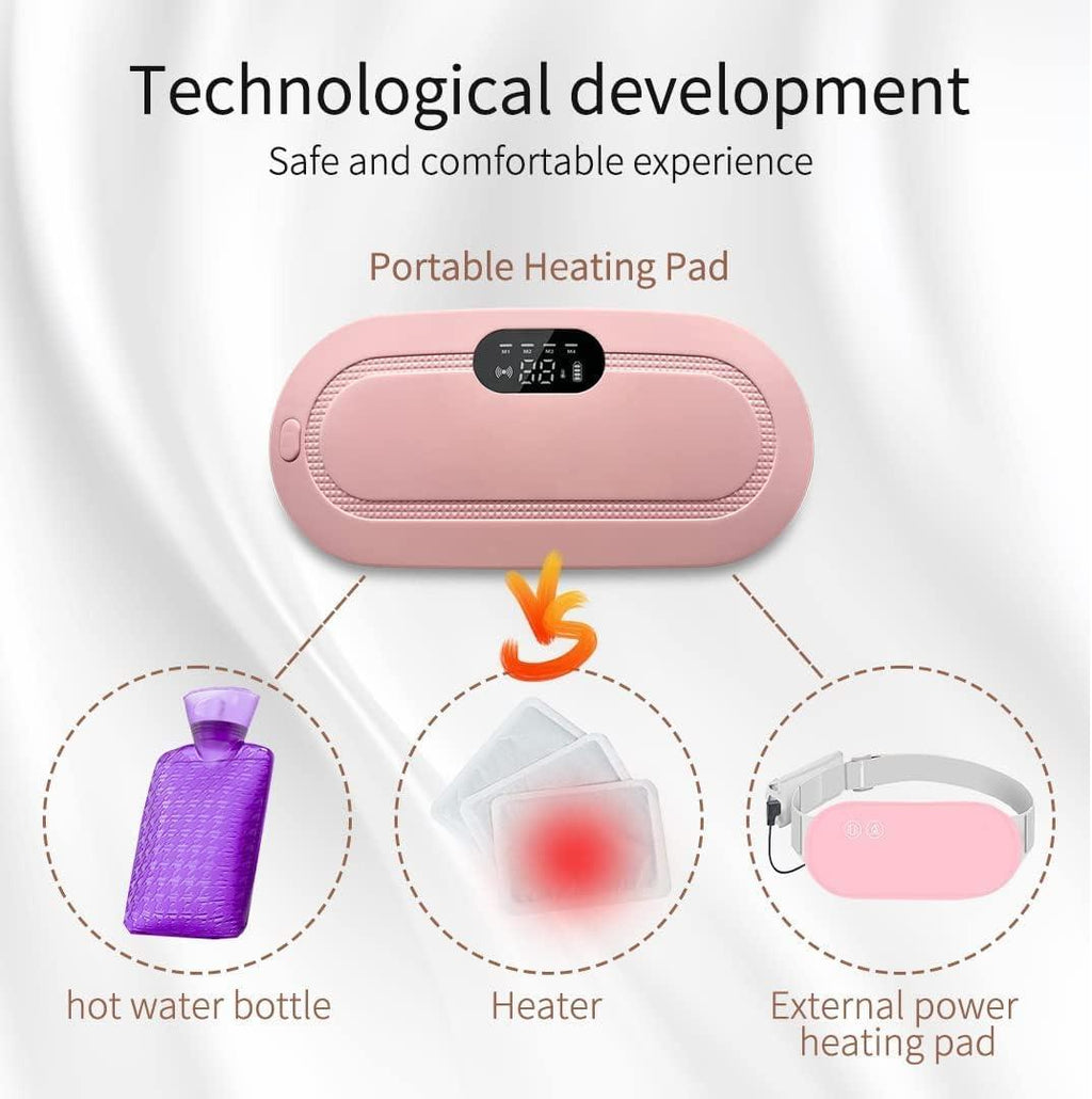 Portable Cordless Heating Pad - Menstrual Heating Pad - Homelyra